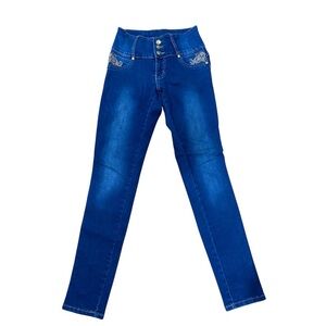 Kalowa High-Waisted Skinny Jeans
